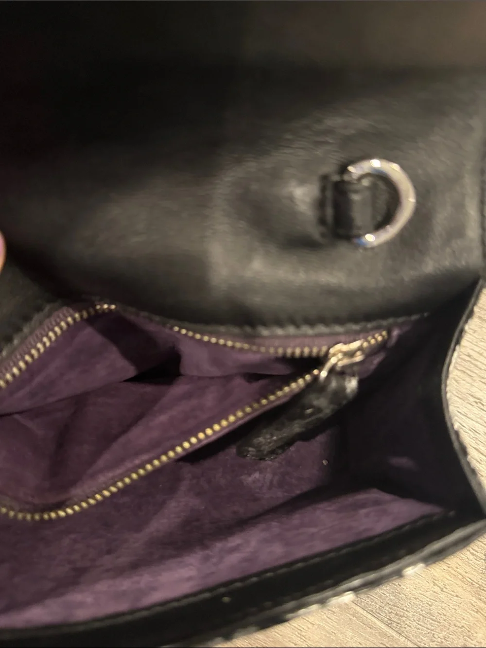 Jilly New York Clutch Exotic Skin Floral Lace Bag